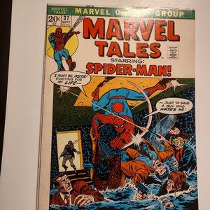 MARVEL TALES #37 (AMAZING SPIDERMAN #52) "To Die a Hero" Stan Lee, John Romita